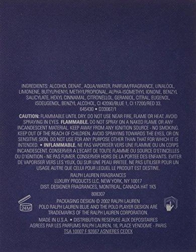 Ralph Lauren Polo Mėlyna EDT tualetinis vanduo vyrams, 125 ml