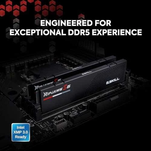 G.Skill Ripjaws S5 DDR5 atmintis pagrindinėje plokštėje