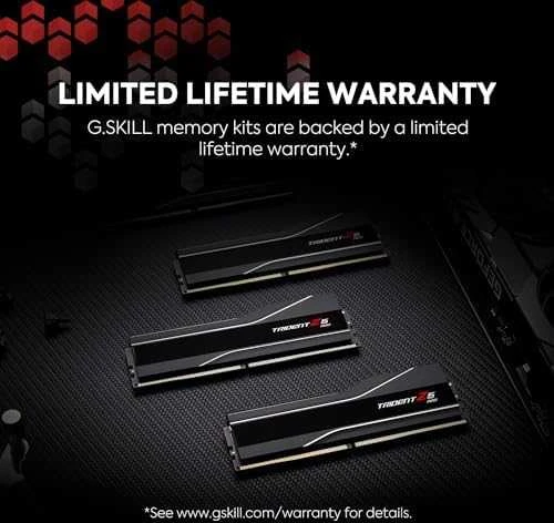 RAM G.Skill | Trident Z5 Neo | 64 Kit (32GBx2) GB | DDR5 | 6000 MHz | PC/serveris | Registered No | ECC No