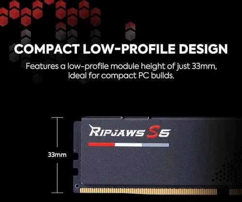 RAM 64 GB PC 6000 CL32 G.Skill rinkinys (2 x 32 GB) 64-RS5K Ripjaws