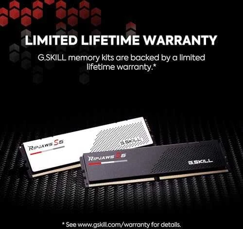 RAM 64 GB PC 6000 CL32 G.Skill rinkinys (2 x 32 GB) 64-RS5K Ripjaws