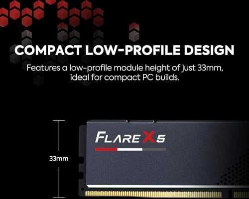 RAM G.Skill Flare X5 EXPO AMD 64GB [2x32GB 5600MHz DDR5 CL36 DIMM]