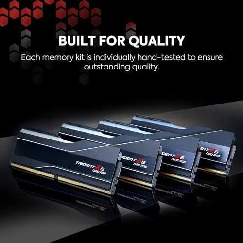 Vidinė PC atmintis (RAM)  G.Skill Trident Z5 Neo RGB 32 GB, DDR5, 6000 MHz, PC/serveris, Registered No, ECC No, 2x16 GB