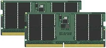 Dvi Kingston DDR5 SODIMM atminties plokštelės