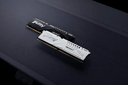 Kingston FURY Beast DDR5 atminties modulis, juoda ir balta versijos