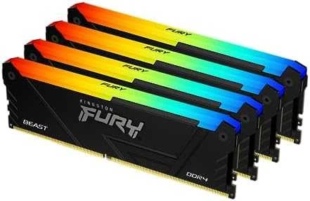Kingston Fury Beast RGB DDR4 atminties moduliai