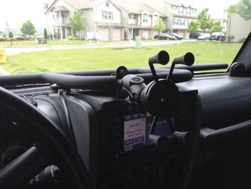 Ram Mounts Ram Montuoja RAM RAIL U-BOLT MOUNT UNIVERSALUS RAM X-GRIP
