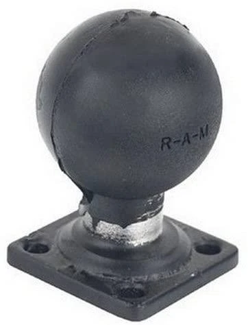 Ram Mounts UNPKD RAM 2" X 2" BASE WITH BALL