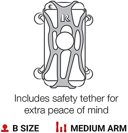 Ram Mounts Ram Montuoja RAM RAIL U-BOLT MOUNT UNIVERSALUS RAM X-GRIP