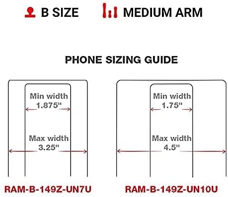 Ram Mounts Ram Montuoja RAM RAIL U-BOLT MOUNT UNIVERSALUS RAM X-GRIP