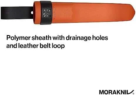 Morakniv Kansbol su Multi-Mount tvirtinimu (S) degintas oranžinis