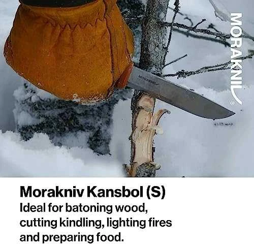 Morakniv Kansbol su Multi-Mount tvirtinimu (S) degintas oranžinis