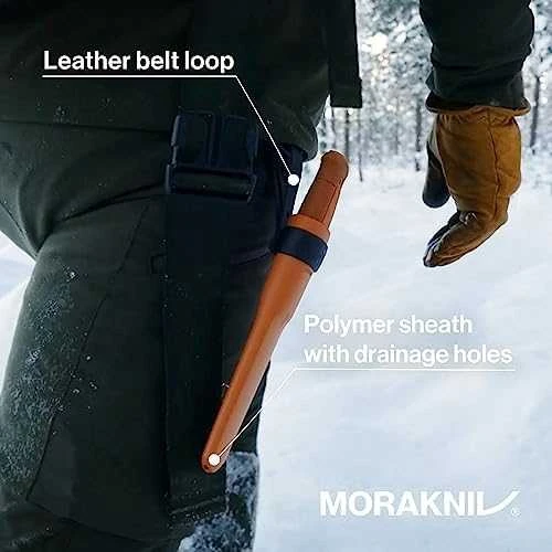 Morakniv Kansbol su Multi-Mount tvirtinimu (S) degintas oranžinis