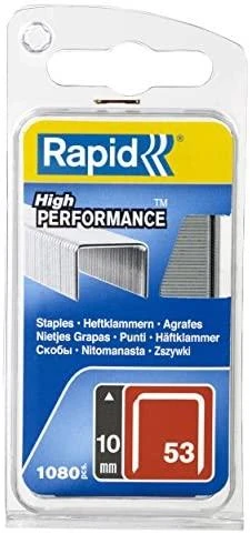 Rapid Kabės Nr53 10mm 1080 vnt plastikinė dėžutė