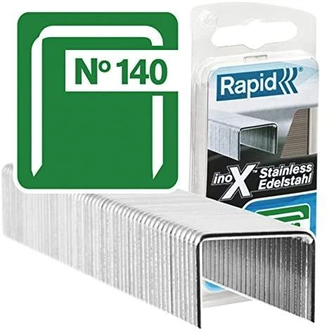 Rapid Kabės Nr140 8mm 970 vnt plastikinė dėžutė