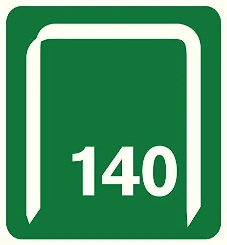 Rapid Kabės Nr140 10mm 5000 vnt plastikinė dėžutė