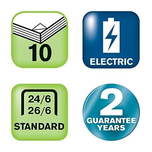 Rapid 10BX elektrinio segiklio techninių parametrų piktogramos