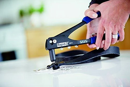 Kniediklis aliuminėms kniedėms 3,2-4,8mm Rapid RP10 + 100 kniedžių