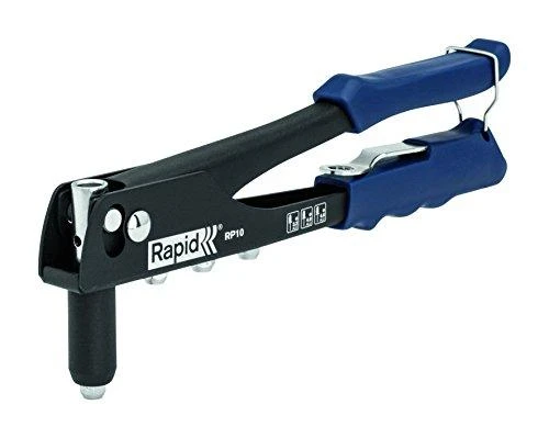 Kniediklis aliuminėms kniedėms 3,2-4,8mm Rapid RP10 + 100 kniedžių