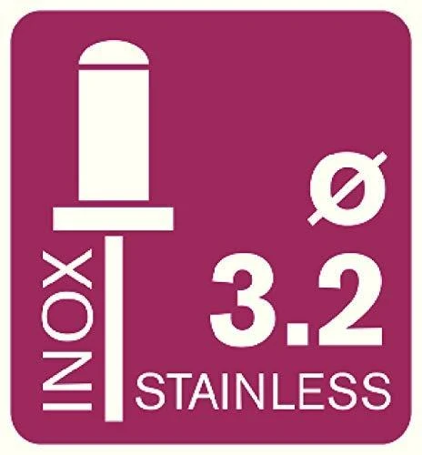 Kniediklis Rapid RP40 MULTI, WEST, aliuminėms bei INOX kniedėms 3,2-4,8mm