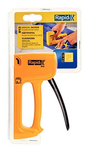 Esselte Kabių pistoletas R13E 4-10mm geltonas Nr 13 kabės HANDY, Rapid