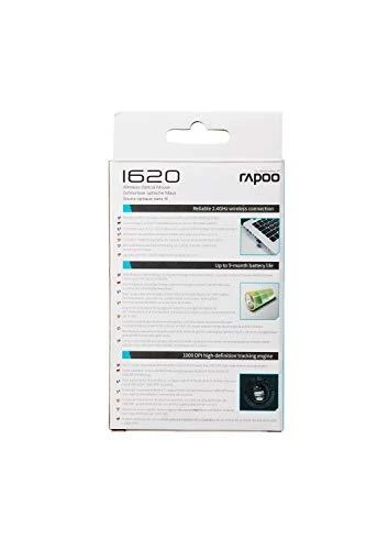 RAPOO Wireless Entry level 3 mygtukai Pelė 1620