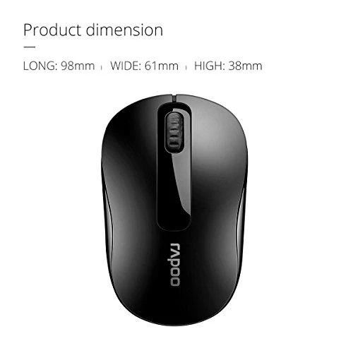 RAPOO Wireless Entry level 3 mygtukai Pelė M10+