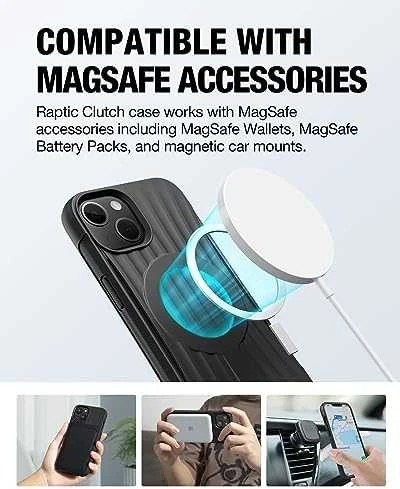 Raptic X-Doria Clutch Apple iPhone 14 Plus dėklas telefonui juodos spalvos