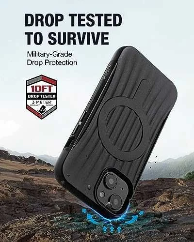 Raptic X-Doria Clutch Apple iPhone 14 Plus dėklas telefonui juodos spalvos