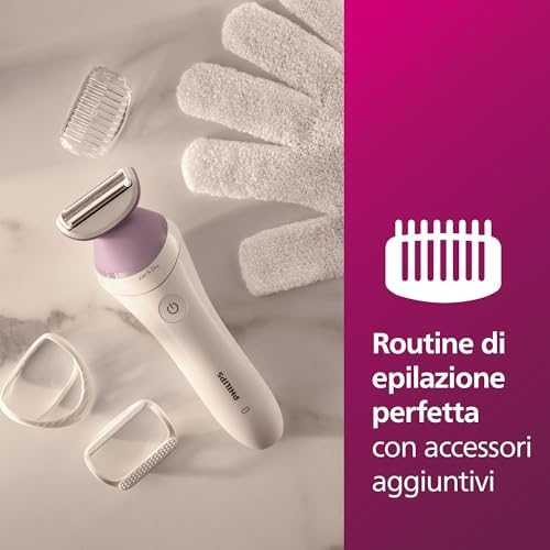 Philips Lady Shaver Series 6000 Belaidis skustuvas drėgnam ir sausam skutimui BRL136/00