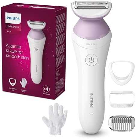 Philips Lady Shaver Series 6000 Belaidis skustuvas drėgnam ir sausam skutimui BRL136/00