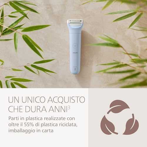 Philips Lady Shaver Series 6000 Belaidis skustuvas drėgnam ir sausam skutimui BRL136/00