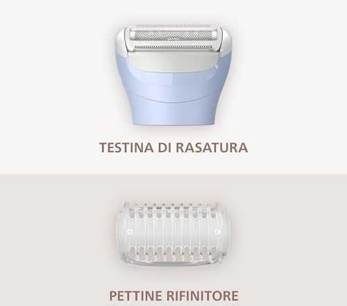 Philips Lady Shaver Series 6000 Belaidis skustuvas drėgnam ir sausam skutimui BRL136/00