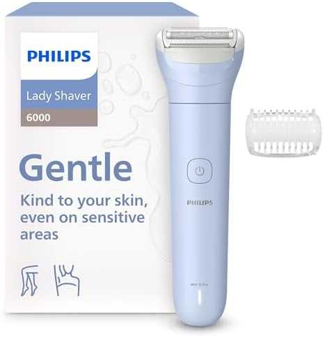 Philips Lady Shaver Series 6000 Belaidis skustuvas drėgnam ir sausam skutimui BRL136/00