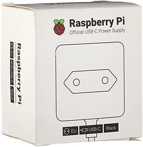 Raspberry Pi oficialus maitinimo šaltinis USB-C 5.1V 3A - Juodas