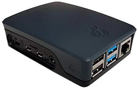 Oem Raspberry Pi Model 4B oficialus korpusas - grafitas
