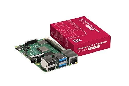 Raspberry Pi 4 modelis B WiFi DualBand Bluetooth 2GB RAM 1.8GHz