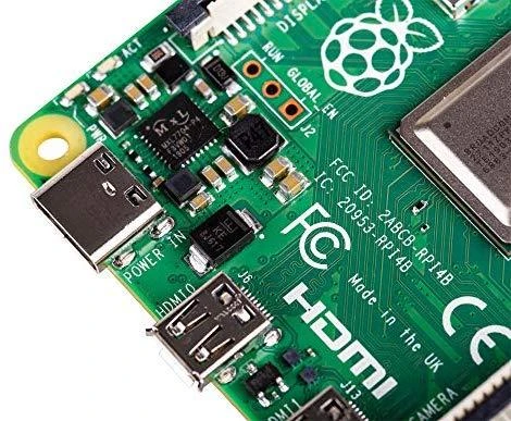 Raspberry Pi 4 modelis B WiFi DualBand Bluetooth 2GB RAM 1.8GHz