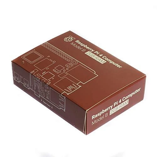 Raspberry Pi 4 modelis B WiFi DualBand Bluetooth 2GB RAM 1.8GHz