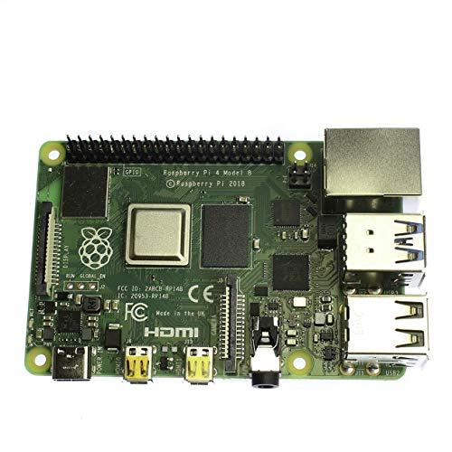 „Raspberry Pi 4“ modelis B, 4 GB RAM, USB C, „Dual Micro HDMI“, „Gigabit Ethernet“ RPI-4MODB4G