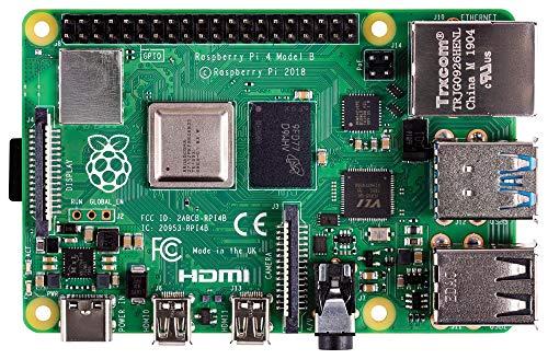 „Raspberry Pi 4“ modelis B, 4 GB RAM, USB C, „Dual Micro HDMI“, „Gigabit Ethernet“ RPI-4MODB4G