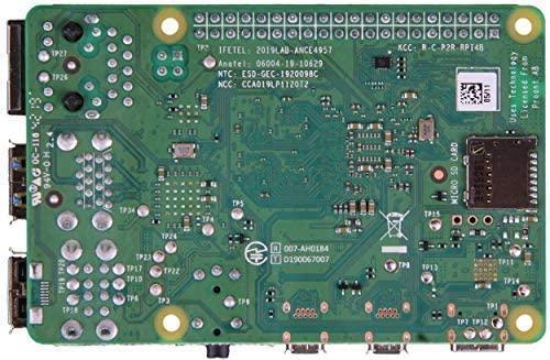 „Raspberry Pi 4“ modelis B, 4 GB RAM, USB C, „Dual Micro HDMI“, „Gigabit Ethernet“ RPI-4MODB4G