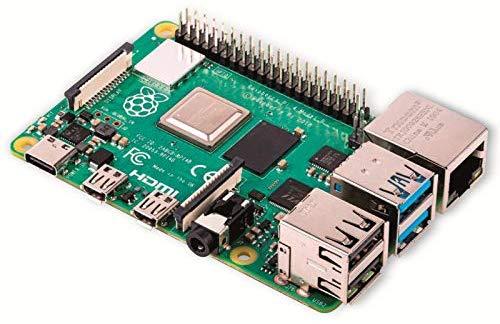 „Raspberry Pi 4“ modelis B, 4 GB RAM, USB C, „Dual Micro HDMI“, „Gigabit Ethernet“ RPI-4MODB4G