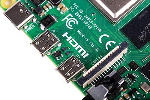 „Raspberry Pi 4“ modelis B, 4 GB RAM, USB C, „Dual Micro HDMI“, „Gigabit Ethernet“ RPI-4MODB4G