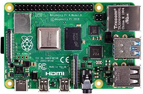 „Raspberry Pi 4“ modelis B, 4 GB RAM, USB C, „Dual Micro HDMI“, „Gigabit Ethernet“ RPI-4MODB4G
