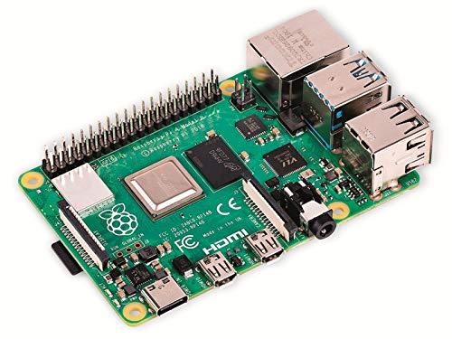 „Raspberry Pi 4“ modelis B, 4 GB RAM, USB C, „Dual Micro HDMI“, „Gigabit Ethernet“ RPI-4MODB4G