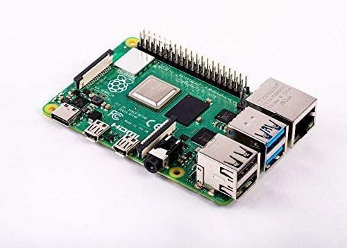„Raspberry Pi 4“ modelis B, 4 GB RAM, USB C, „Dual Micro HDMI“, „Gigabit Ethernet“ RPI-4MODB4G