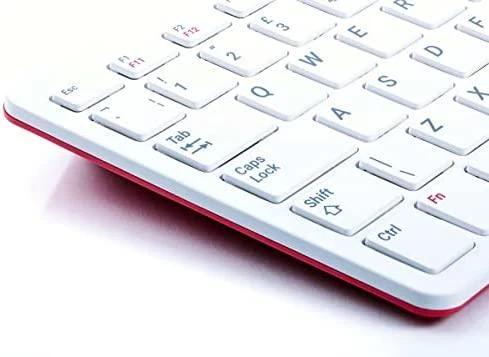 Kompiuteris Raspberry Pi 400 su klaviatūra US 4GB 1.8GHz + oficialūs priedai