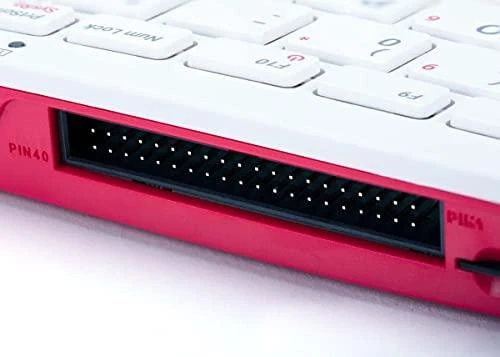 Kompiuteris Raspberry Pi 400 su klaviatūra US 4GB 1.8GHz + oficialūs priedai
