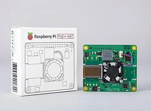 Raspberry Pi PoE + HAT - Raspberry Pi 4B / 3B +